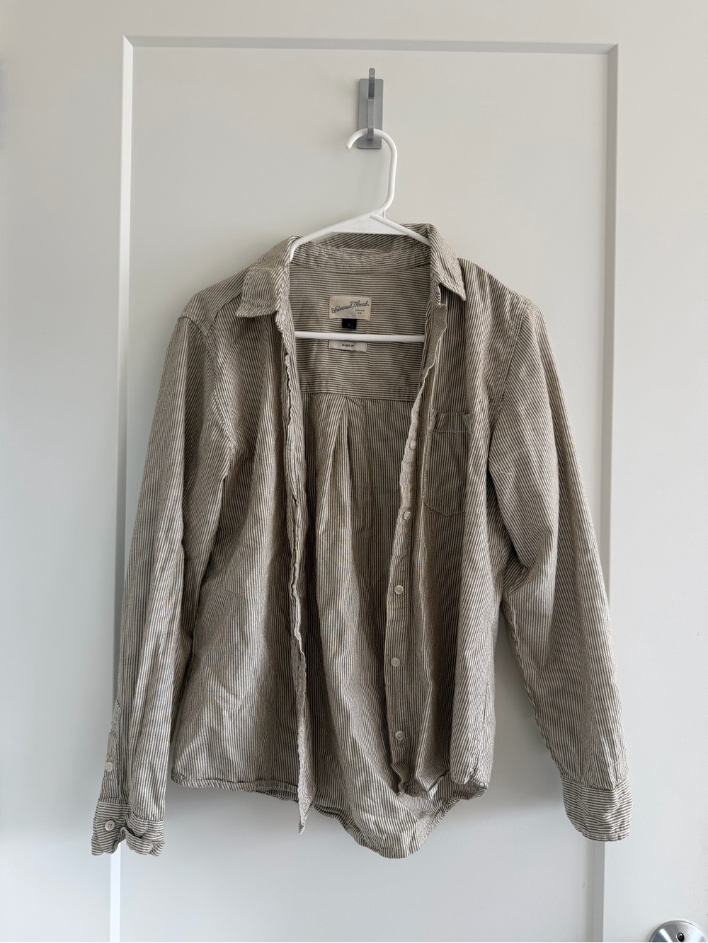 Universal Thread Tan Striped Shirt